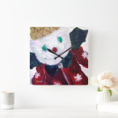 Jingle Beer Vierkante Klok (Huis)