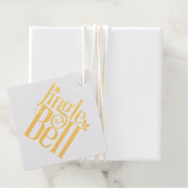 Jingle Bell Bedankjes Labels