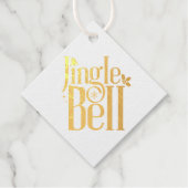 Jingle Bell Bedankjes Labels (Voorkant)