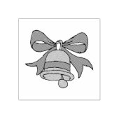 Jingle Bell Cartoon Kerstmis Bells Clipart Clip Rubberstempel (Afrduk)