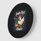 Jingle Bell Cluck Chicken Grote Klok (Hoek)
