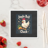 Jingle Bell Cluck Chicken Servet (Insitu)
