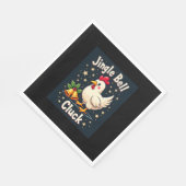 Jingle Bell Cluck Chicken Servet (Hoek)