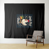 Jingle Bell Cluck Chicken Wandkleed (In Situ (horizontaal))