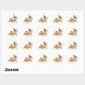 Jingle Bell Corgi- Stickers (Vel)