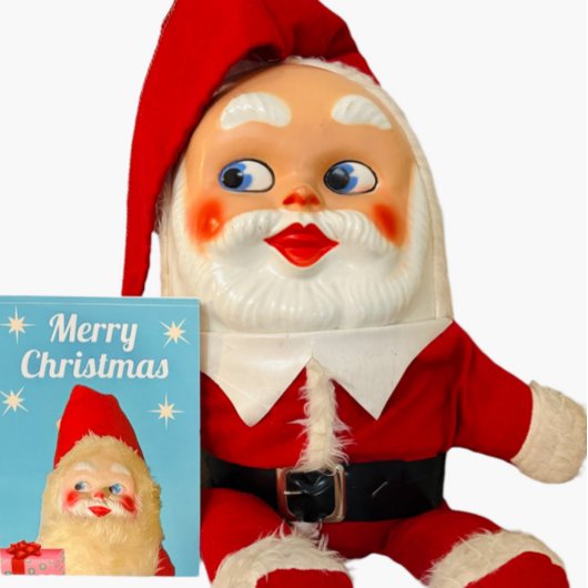 Jingle Bell Jive Retro Kitschy Kerstmis Kaart