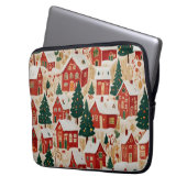 Jingle Bell Jubilee Laptop Sleeve (Voorkant Links)
