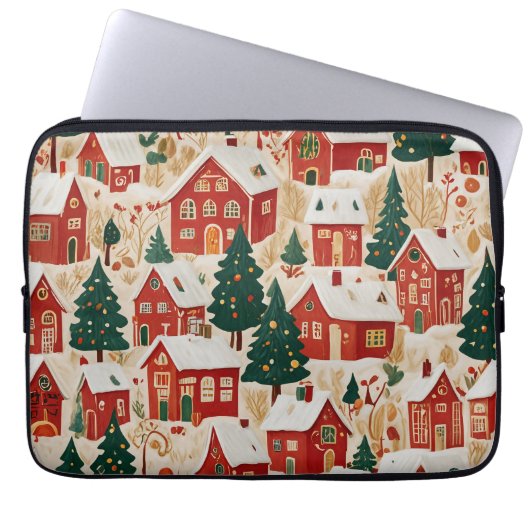 Jingle Bell Jubilee Laptop Sleeve (Voorkant)