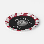 Jingle Bell Kerst Borden Papieren Bordje (Gekanteld)