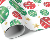 Jingle Bell Kerstmis Cadeaupapier (Rol Hoek)
