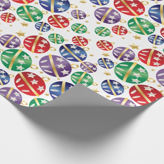 Jingle Bell Kerstmis Cadeaupapier (Hoek)