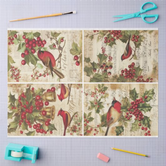 Jingle Bell Kerstmis Tissuepapier (Craft)