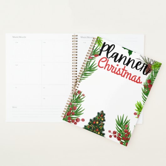 Jingle Bell Planner, Kerstplanner Planner (Display)