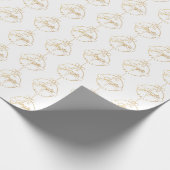 Jingle Bell Rock - kerstpapier Cadeaupapier (Hoek)