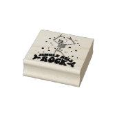 Jingle Bell Rock Skeleton Stamp Rubberstempel (Stempel)