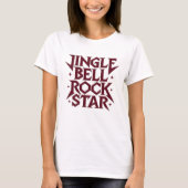 Jingle Bell Rock Star T-shirt (Voorkant)