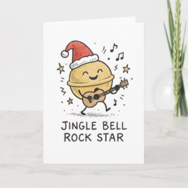 Jingle Bell Rock Ster - Grappige Kerstkaart Feestdagen Kaart
