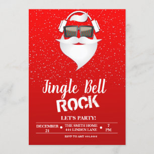 Jingle Bell Rock - Uitnodiging voor Kerstmis
