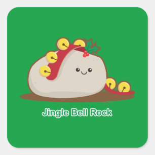 Jingle Bell Rock Vierkante Sticker