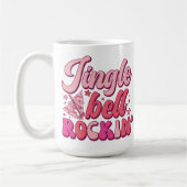Jingle Bell Rockin' Christmas Drink koffie Mok (Links)
