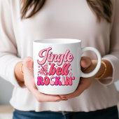 Jingle Bell Rockin' Christmas Drink koffie Mok