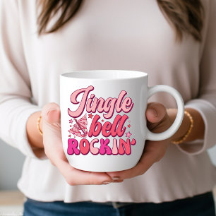 Jingle Bell Rockin' Christmas Drink koffie Mok