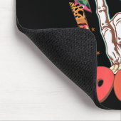 Jingle Bell Rockin Groovy Retro Christmas Xmas Ske Muismat (Hoek)