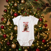 Jingle Bell Rockstar Kerstmis Romper