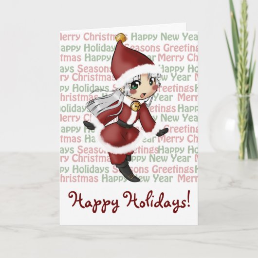 Jingle Belle Joy Card Feestdagen Kaart (Voorkant)