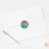 JINGLE BELLS 1,5" ronde retour adreslabels Sticker (Envelop)