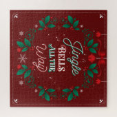 Jingle Bells all the Way Kerstpuzzle (20x20) Legpuzzel (Horizontaal)