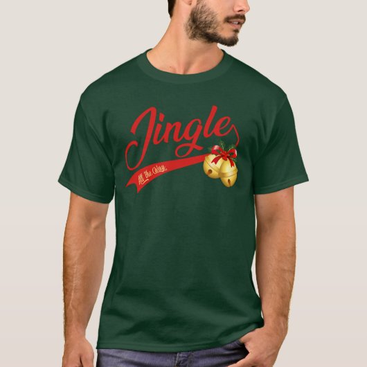 Jingle Bells Allerwegen T-shirt (Voorkant)