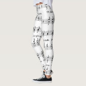 Jingle Bells Bladmuziek leggings (Links)