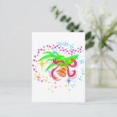 Jingle Bells Briefkaart (Staand voorkant)