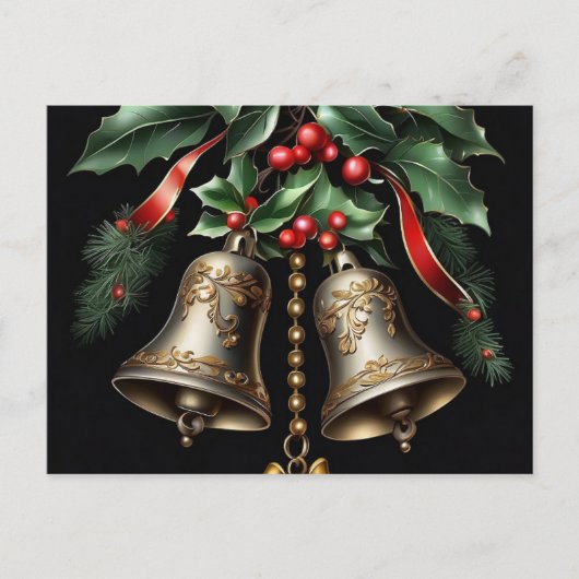  jingle bells briefkaart (Voorkant)