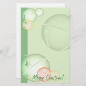 Jingle Bells Briefpapier (Voorkant / Achterkant)