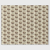 Jingle Bells Cadeaupapier (Vlak)