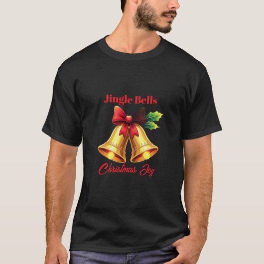 Jingle Bells, Christmas Joy T-shirt (Voorkant)