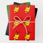 Jingle Bells Christmas Wrapping Paper - Xmas (In situ)