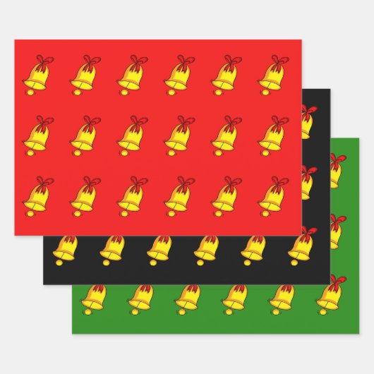 Jingle Bells Christmas Wrapping Paper - Xmas (Set)