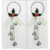 Jingle Bells douchegordijn (Voorkant)