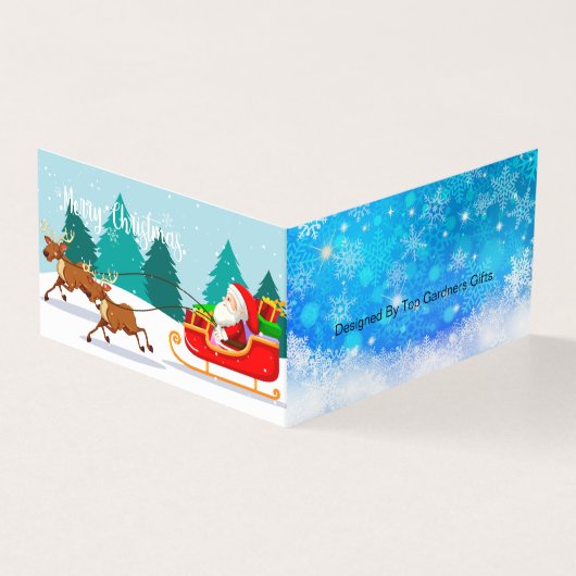 Jingle Bells Funny Quote White Text Kaart (Buitenkant)