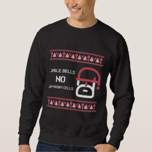 Jingle Bells geen auteursrechtcellen Kerstmis Trui