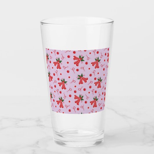 Jingle Bells Glas (Voorkant)