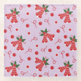 Jingle Bells Glazen Onderzetter