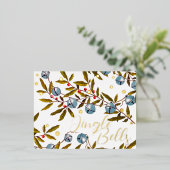 Jingle Bells Greeting Real Folie Feestdagen Briefkaart (Staand Voorkant)