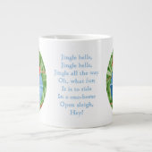 JINGLE BELLS Grote Witte Mok (Voorkant)
