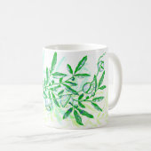 Jingle Bells Holiday Pop Art Style Mok Cup (Voorkant rechts)