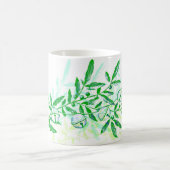 Jingle Bells Holiday Pop Art Style Mok Cup (Center)