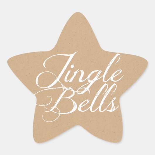Jingle Bells Holiday Sticker (Voorkant)